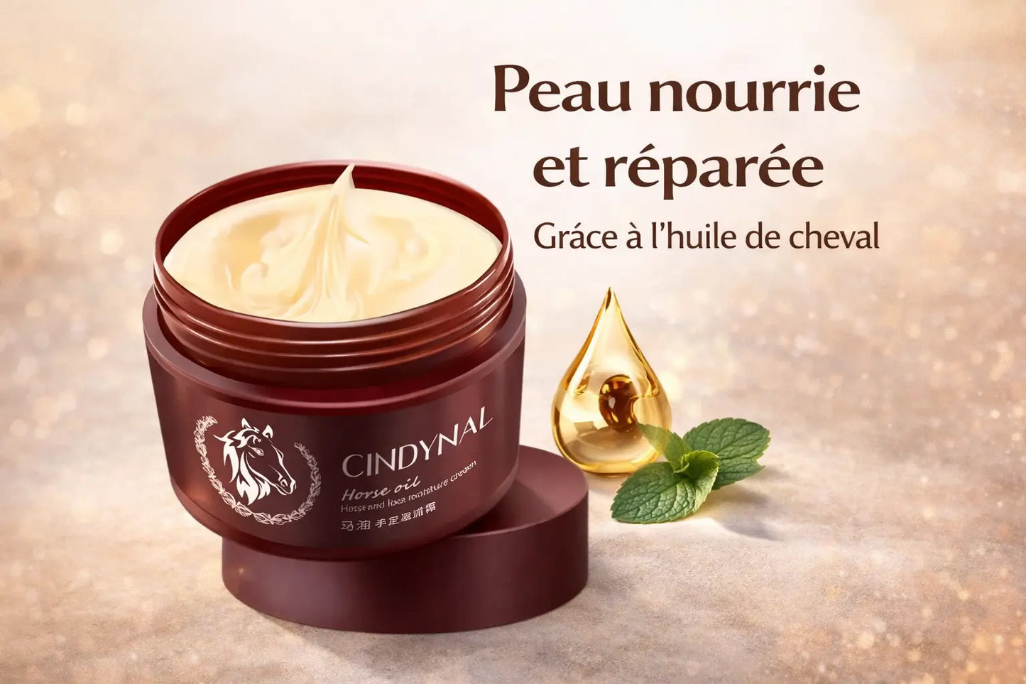 Crème Miracle CINDYNAL – Pieds Doux en 3 Jours (1 acheté = 1 OFFERT🎁 )