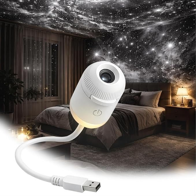 GalaxyLight™ | Projecteur Étoilé avec 6 Slides Incluses