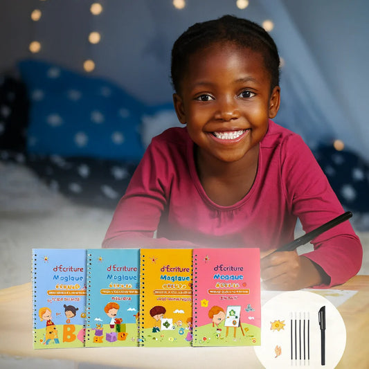 CAHIERS MAGIQUES  |  AIDEZ VOS ENFANTS A AMELIORER LEURS  ECRITURES