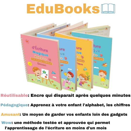 CAHIERS MAGIQUES  |  AIDEZ VOS ENFANTS A AMELIORER LEURS  ECRITURES