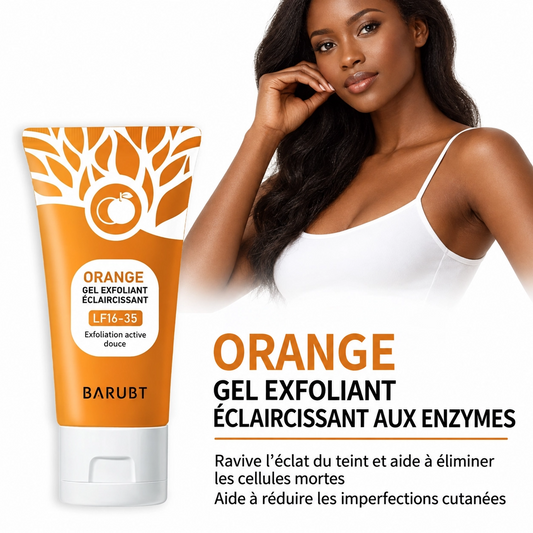 Gel exfoliant à  l'orange (2 ACHETÉS = 1 OFFERT 🎁)