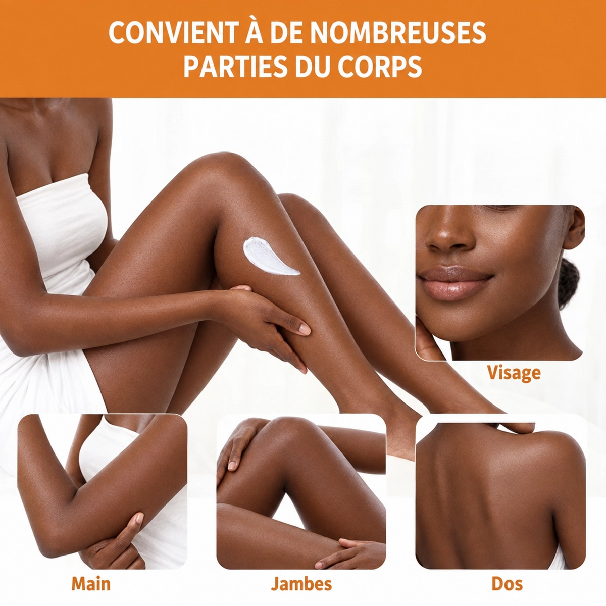 Gel exfoliant à  l'orange (2 ACHETÉS = 1 OFFERT 🎁)