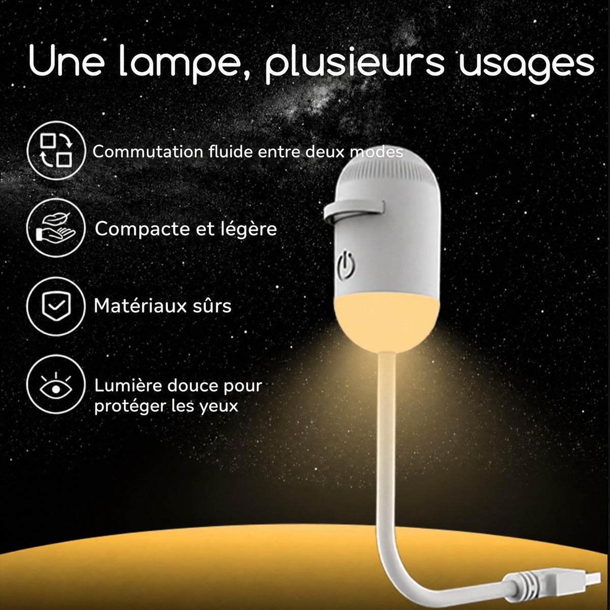 GalaxyLight™ | Projecteur Étoilé avec 6 Slides Incluses