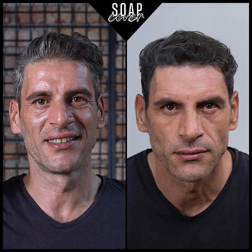 Savon noir - Shampoing solide anti cheveux blancs (2 achetés = 1 OFFERT🎁)